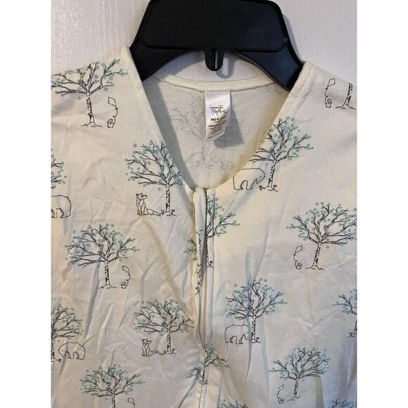 Touched By Nature Organic Cotton Sleeping Bag Baby Blanket, Birch Tree 6-12 M - Picture 3 of 3